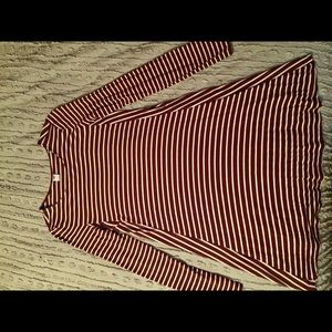 Old Navy Maroon Swing Dress